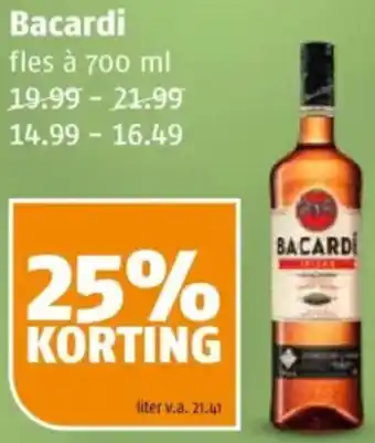 Poiesz Bacardi aanbieding