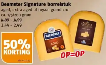 Poiesz Beemster Signature borrelstuk aanbieding