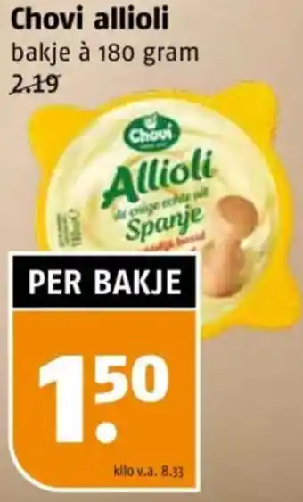 Poiesz Chovi allioli aanbieding