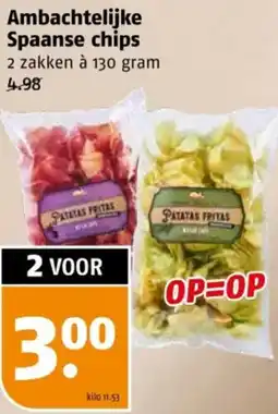 Poiesz Ambachtelijke Spaanse chips aanbieding