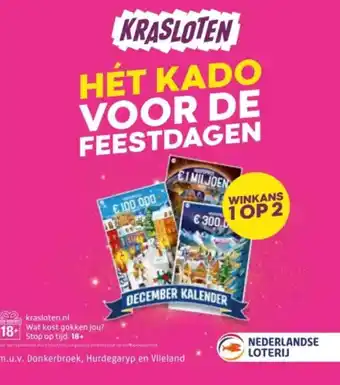 Poiesz Krasloten aanbieding