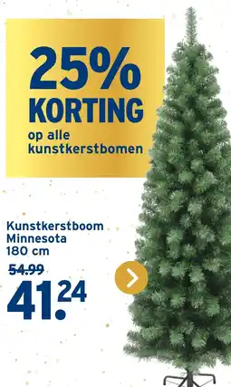 GAMMA Kunstkerstboom Minnesota aanbieding