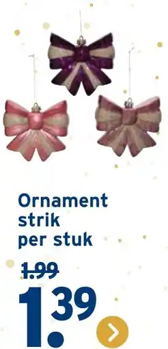 GAMMA Ornament strik aanbieding