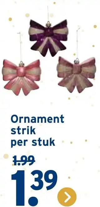 GAMMA Ornament strik aanbieding