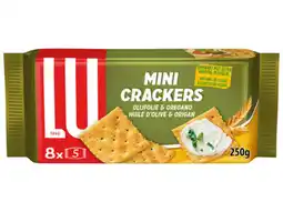 Hoogvliet Lu Mini crackers olijfolie & oregano aanbieding