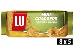 Hoogvliet Lu Mini crackers olijfolie & oregano aanbieding