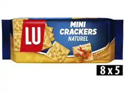 Hoogvliet Lu Mini crackers naturel aanbieding