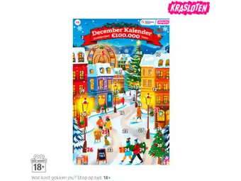 Hoogvliet Krasloten December Kalender 5 euro aanbieding