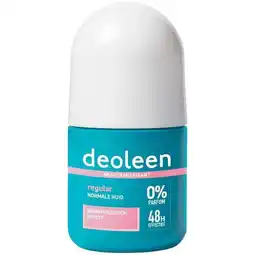 Etos Deoleen Regular Anti-Transpirant Deodorant Roller 50 ML aanbieding