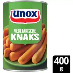 Jumbo Unox Vegetarische Knaks 400 g aanbieding
