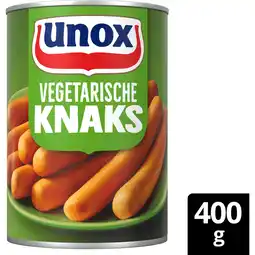 Jumbo Unox Vegetarische Knaks 400 g aanbieding