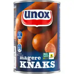 Jumbo Unox Magere Knaks 400 g aanbieding