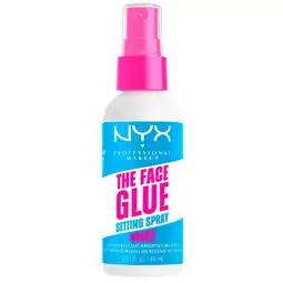 Kruidvat NYX Professional Makeup The Face Glue Setting Spray aanbieding