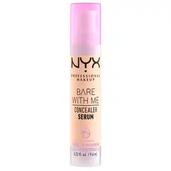 Kruidvat NYX Professional Makeup 01 Bare With Me Fair Concealer Serum aanbieding