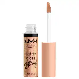 Kruidvat NYX Professional Makeup Butter Gloss Bling! 01 Bring The Bling Lipgloss aanbieding