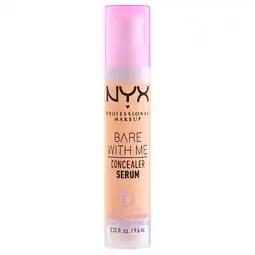Kruidvat NYX Professional Makeup 04 Bare With Me Beige Concealer Serum aanbieding
