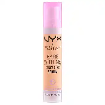 Kruidvat NYX Professional Makeup 04 Bare With Me Beige Concealer Serum aanbieding