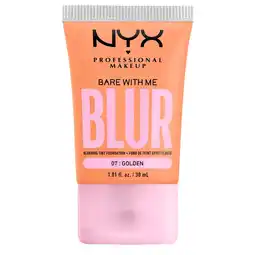 Kruidvat NYX Professional Makeup Bare With Me Blur 07: Golden Foundation aanbieding
