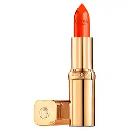 Kruidvat L'Oréal Paris Color Riche 163 Orange Magique Satin Lippenstift aanbieding