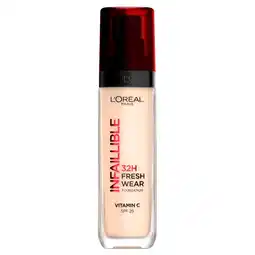Kruidvat L'Oréal Paris Infaillible 10 32H Fresh Wear Foundation aanbieding