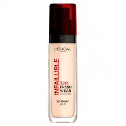 Kruidvat L'Oréal Paris Infaillible 10 32H Fresh Wear Foundation aanbieding