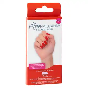 Kruidvat My Nailcandy Rode Gellak Stickers aanbieding