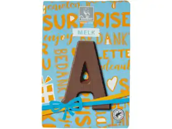 Hoogvliet De Heer Chocoladeletter melk aanbieding