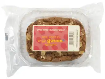 Hoogvliet G'woon Amandel speculaasbrokken aanbieding