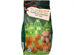 Hoogvliet G'woon Kruidnoten karamel zeezout aanbieding