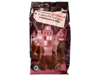 Hoogvliet G'woon Kruidnoten truffel aanbieding