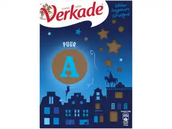 Hoogvliet Verkade Chocoladeletter puur aanbieding