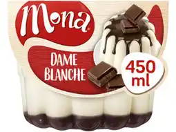 Hoogvliet Mona Dame Blanche pudding met chocoladesaus aanbieding