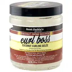 Kruidvat Aunt Jackie's Coconut Crème Recipes Curl Boss Coconut Curling Gelée aanbieding