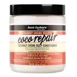 Kruidvat Aunt Jackie's Curls & Coils Coco Repair Coconut Crème Deep Conditioner aanbieding