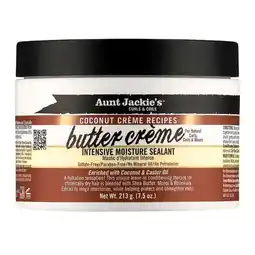 Kruidvat Aunt Jackie's Curls & Coils Coconut Crème Recipes Butter Crème Intensive Moisture Sealant aanbieding