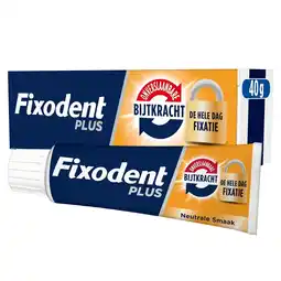 Kruidvat Fixodent Plus De Beste Fixatie Premium Kleefpasta aanbieding