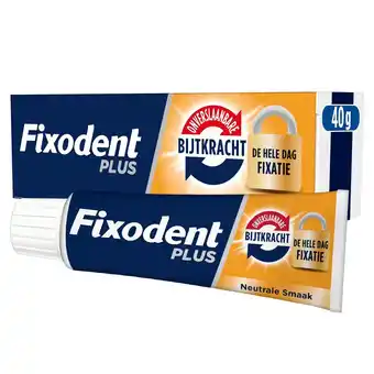 Kruidvat Fixodent Plus De Beste Fixatie Premium Kleefpasta aanbieding