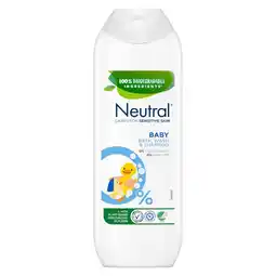 Kruidvat Neutral 0% Baby Bath, Wash & Shampoo aanbieding