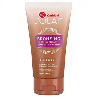 Kruidvat Kruidvat Solait Bronzing Dark Tanning Cream aanbieding