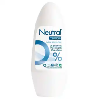 Kruidvat Neutral Parfumvrije Deodorant Roller aanbieding