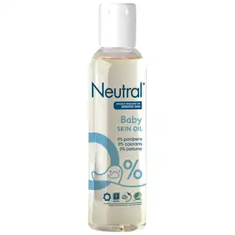 Kruidvat Neutral Parfumvrije Baby Huidolie aanbieding
