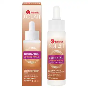 Kruidvat Kruidvat Solait Bronzing Tanning Drops aanbieding