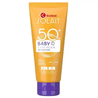Kruidvat Kruidvat Solait Baby SPF50+ Suncream aanbieding