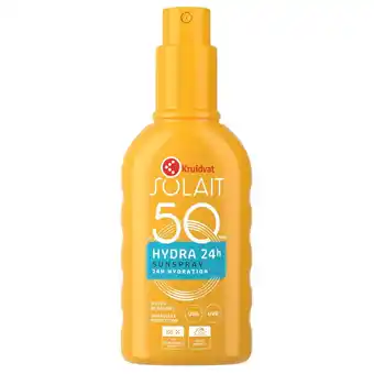 Kruidvat Kruidvat Solait SPF50 Hydra 24H Sunspray aanbieding