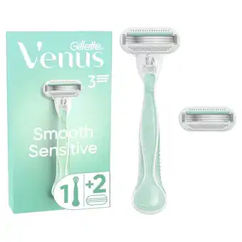 Kruidvat Gillette Venus Smooth Sensitive Scheersysteem aanbieding