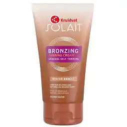 Kruidvat Kruidvat Solait Bronzing Medium Tanning Cream aanbieding