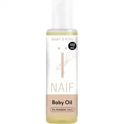 Kruidvat Naïf Baby & Kids Verzachtende Babyolie aanbieding