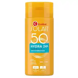 Kruidvat Kruidvat Solait Hydra 24H SPF50 Sunmilk aanbieding
