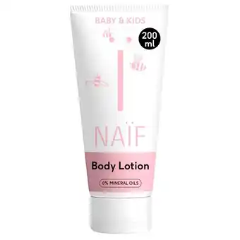 Kruidvat Naïf Baby & Kids Verzachtende Bodylotion aanbieding