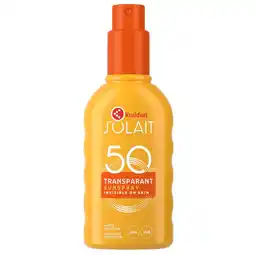 Kruidvat Kruidvat Solait SPF50 Transparant Sunspray aanbieding